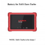 Battery Replacement for LAUNCH X431 Euro Turbo Scanner